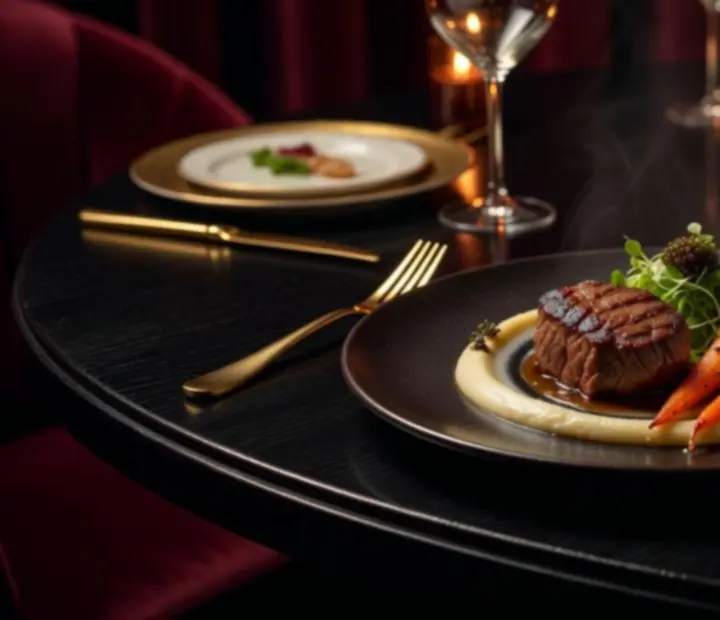 Detailní záběr na signaturní talíř Chef's Specials v Casino Canteen